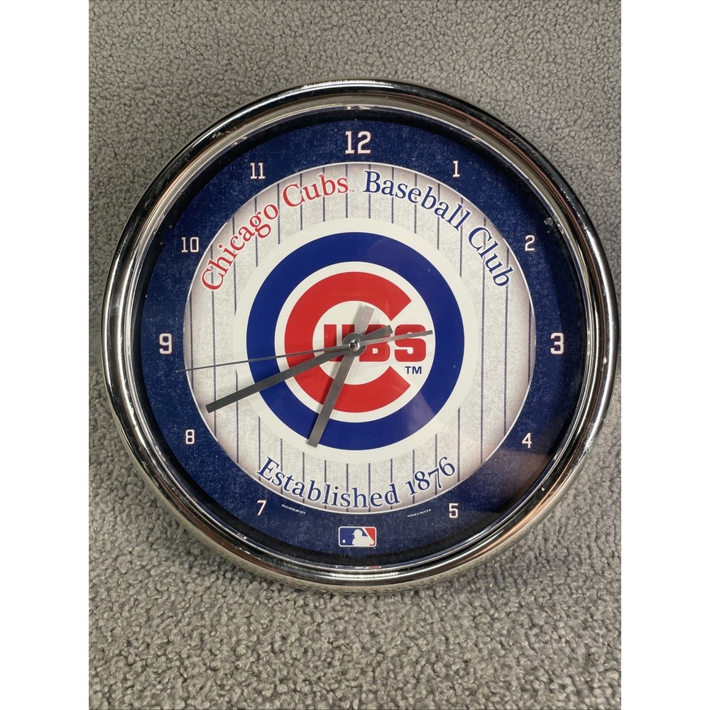 Chicago Cubs  12" Wall Clock